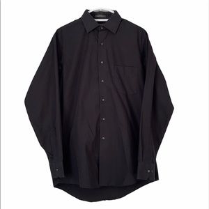Arrow Men’s black dress shirt